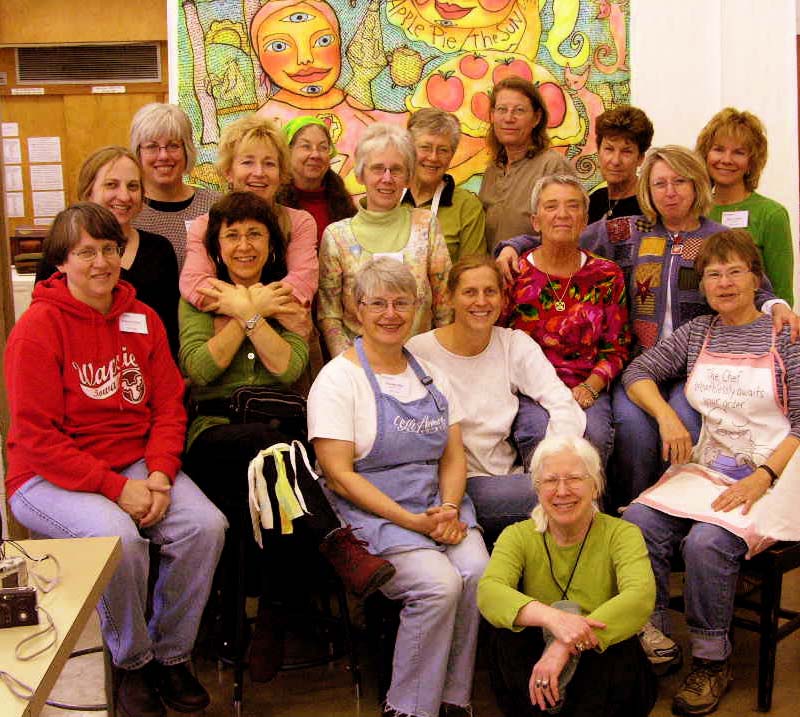 My Arrowmont class April 07. ©Susan Shie 2007.©Susan Shie 2007. ©Susan Shie 2007.
